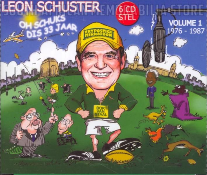 LEON SCHUSTER Oh Schuks Dis 33 Jaar Vol 1 South African 6 CD Boxset 