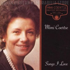 MIMI COERTSE - Songs I Love - South African CD CDTGE109 *NEW*