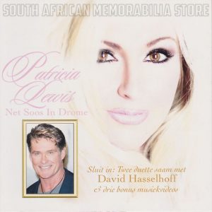PATRICIA LEWIS (DAVID HASSELHOFF) - Net Soos In Drome - South African CD *NEW*