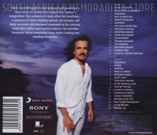 YANNI - The Essential - South African Double CD CDSONY7543 *NEW* - Image 2