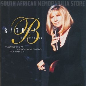 BARBRA STREISAND - The Concert - Out of Print South African Double CD - CDCOL3923