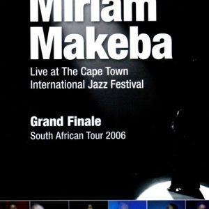 MIRIAM MAKEBA - Live at Cape Town Int Jazz Festival - South African DVD *New*