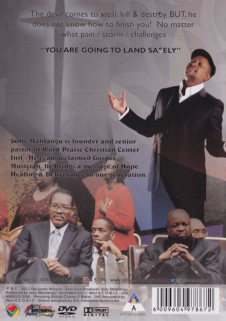 SOLLY MAHLANGU - The Preacher - South African DVD *New* - Image 2