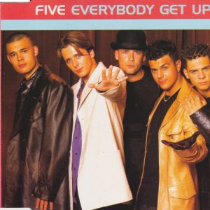 FIVE - Everybody Get Up - Out of Print South African CD Single - CDRCAS(WS)156