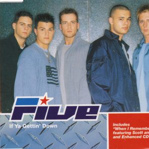 FIVE - If Ya Gettin' Down - Out of Print South African CD Single - CDRCA(WS)169