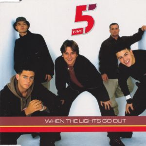 FIVE - When The Lights Go Out - Out of Print South African CD Single - CDRCAS(WS)150