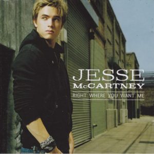 JESSE MCCARTNEY - Right Where You Want Me - Out of Print South African CD - CDHWR(WIP)005