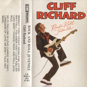 CLIFF RICHARD - Rock 'N' Roll Juvenile - South African Cassette Tape - L4EMCJ(N)5181