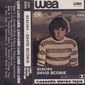 DAVID SCOBIE - Reborn - South African Cassette Tape - ZWI8009