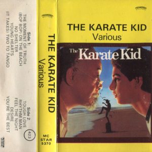KARATE KID OST - Survivor, Joe "Bean" Esposito - South African Cassette Tape - MCSTAR5370