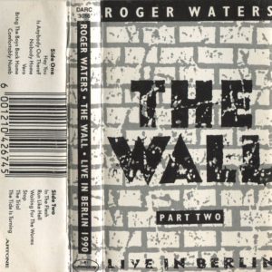 ROGER WATERS - The Wall (Part 2) - South African Cassette Tape - DARC3016