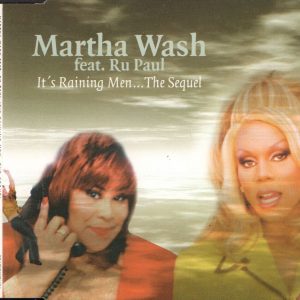 MARTHA WASH FEAT RU PAUL - It's Raining Men... The Sequel - Out of Print South African CD - CDARIS(WS)434