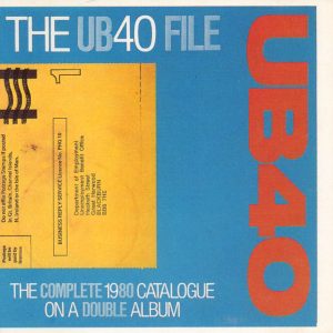 UB40 - UB40 File - Out of Print South African CD - CDVIR(WM)234
