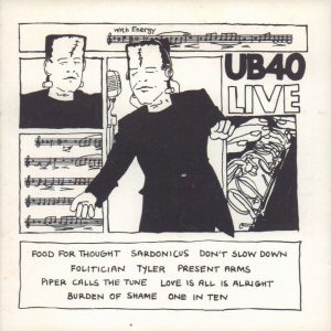 UB40 - Live - Out of Print South African CD - CDVIR(WM)136